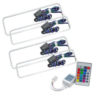 Ford F250 Headlight Halo Kit - ORACLE Lighting - ColorSHIFT w/ Simple Controller - `05-`07